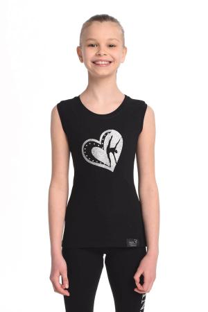 Vest Black Natasha - T-shirt