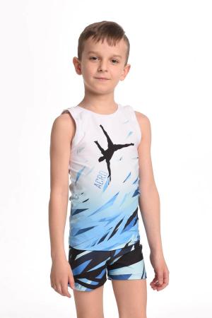 Boys shirt BLUE POWER - T-shirt